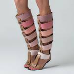 Sandalias altas de Karema y Kata